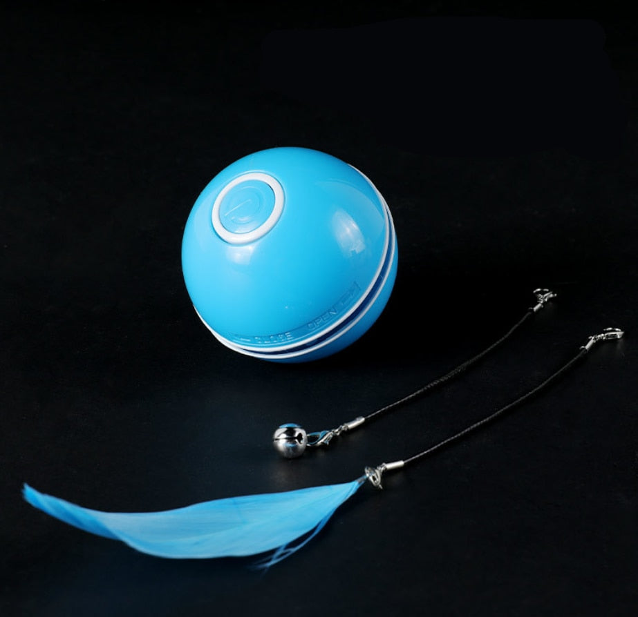 Automatic Smart Cat Toys Ball - Nekoby Automatic Smart Cat Toys Ball Blue Ball