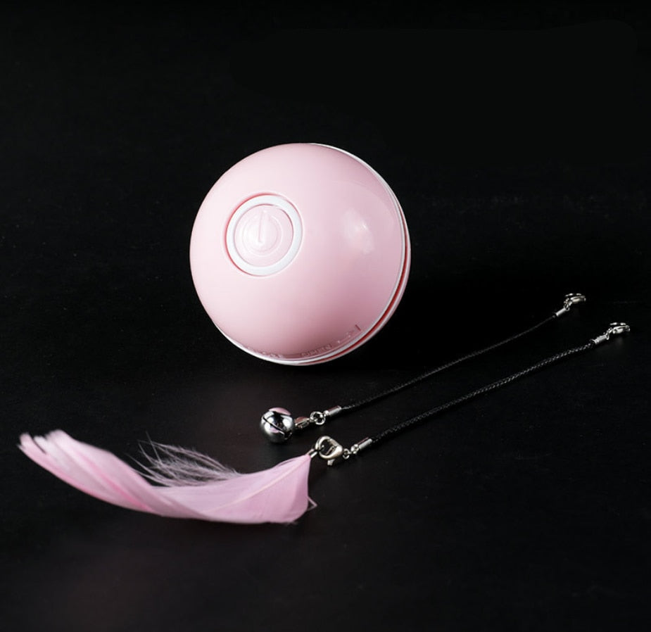 Automatic Smart Cat Toys Ball - Nekoby Automatic Smart Cat Toys Ball Pink Ball