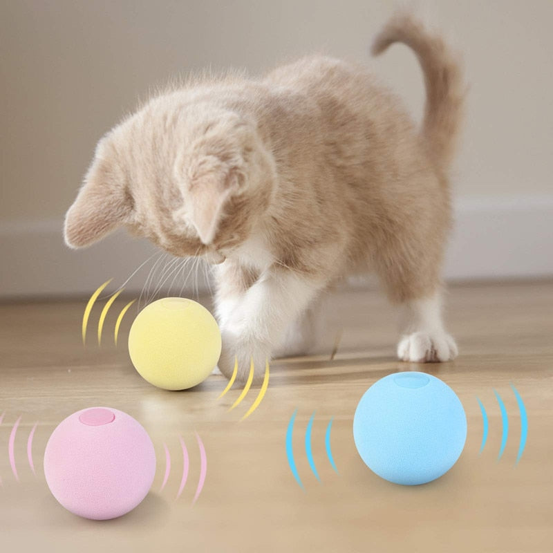 Smart Cat Toys Interactive Ball - Nekoby Smart Cat Toys Interactive Ball