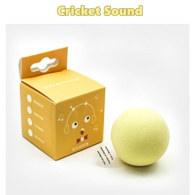 Smart Cat Toys Interactive Ball - Nekoby Smart Cat Toys Interactive Ball Yellow / EVA Material