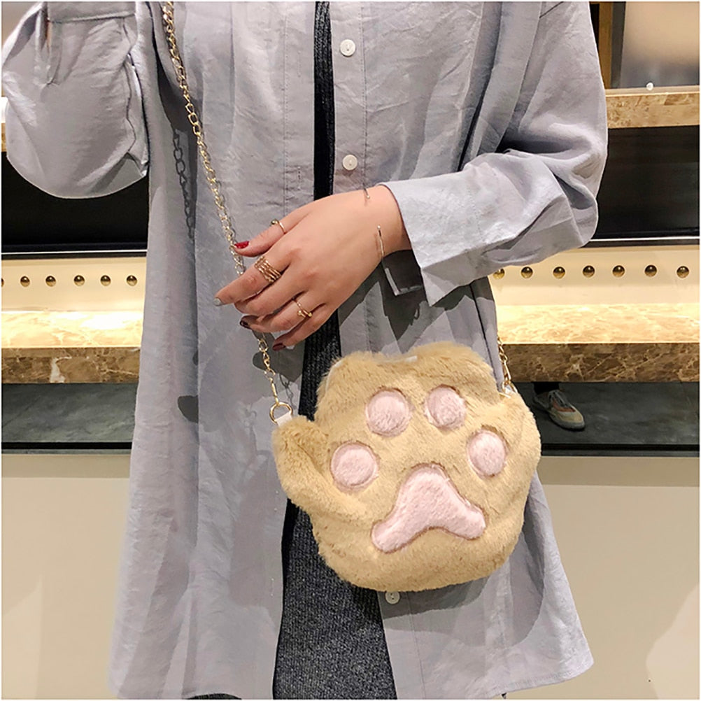 Cute Cat Paw Handbag shoulder bag - Nekoby Cute Cat Paw Handbag shoulder bag