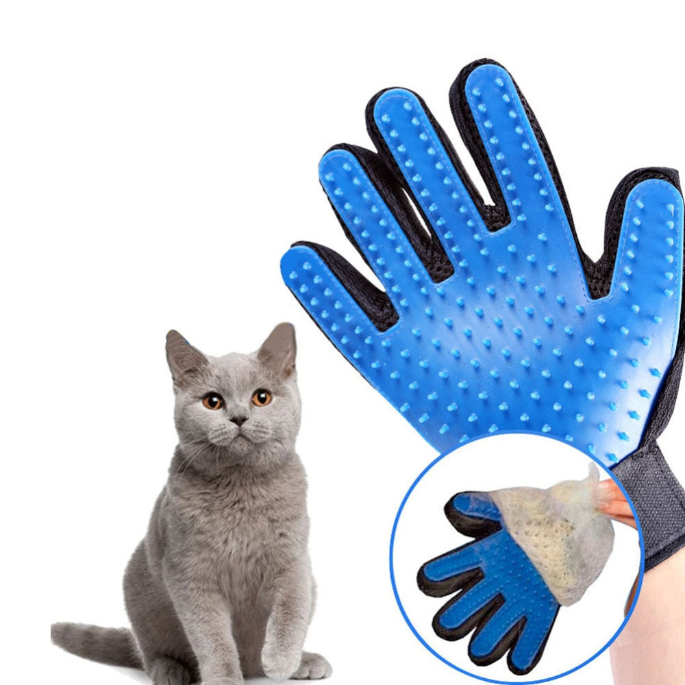 2-in-1 pet Grooming and Deshedding Gloves - Nekoby 2-in-1 pet Grooming and Deshedding Gloves