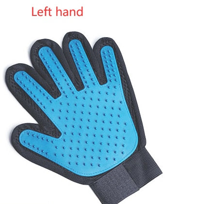 2-in-1 pet Grooming and Deshedding Gloves - Nekoby 2-in-1 pet Grooming and Deshedding Gloves Sky Blue Glove