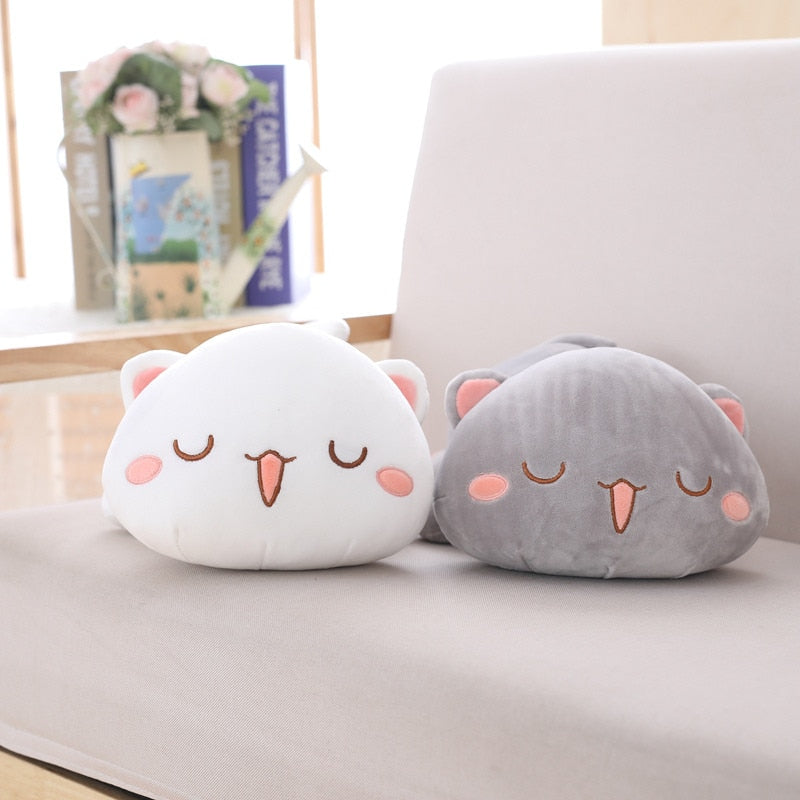 Cute Plush Cat Sitting Room Cushion (35/50/65cm) - Nekoby Cute Plush Cat Sitting Room Cushion (35/50/65cm)