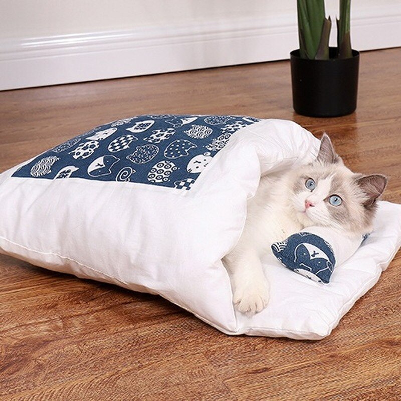Japanese style Comfortable Sleeping Cat Bag - Nekoby Japanese style Comfortable Sleeping Cat Bag