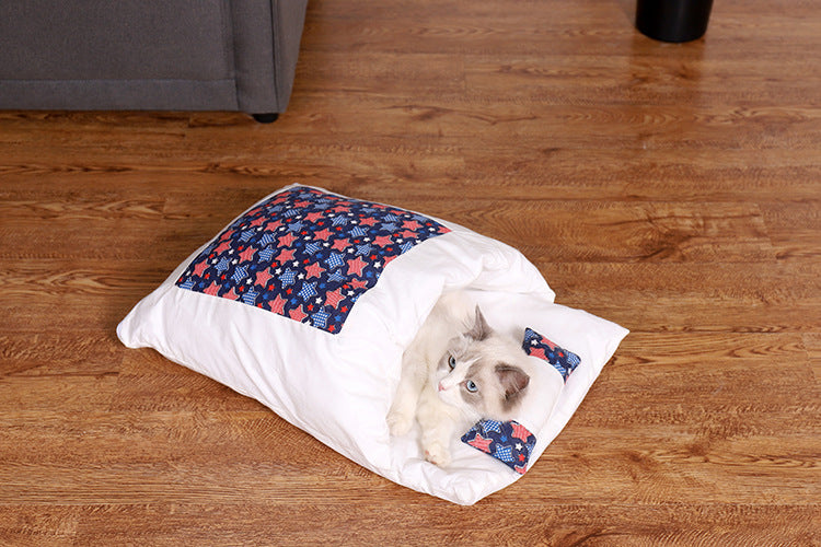 Japanese style Comfortable Sleeping Cat Bag - Nekoby Japanese style Comfortable Sleeping Cat Bag