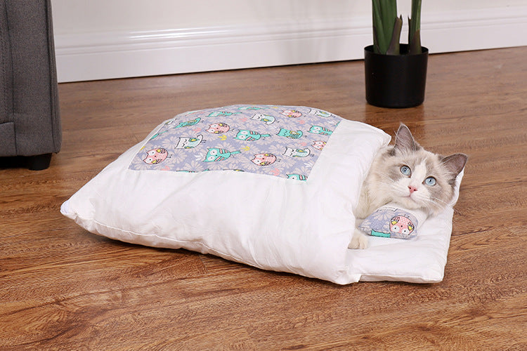 Japanese style Comfortable Sleeping Cat Bag - Nekoby Japanese style Comfortable Sleeping Cat Bag