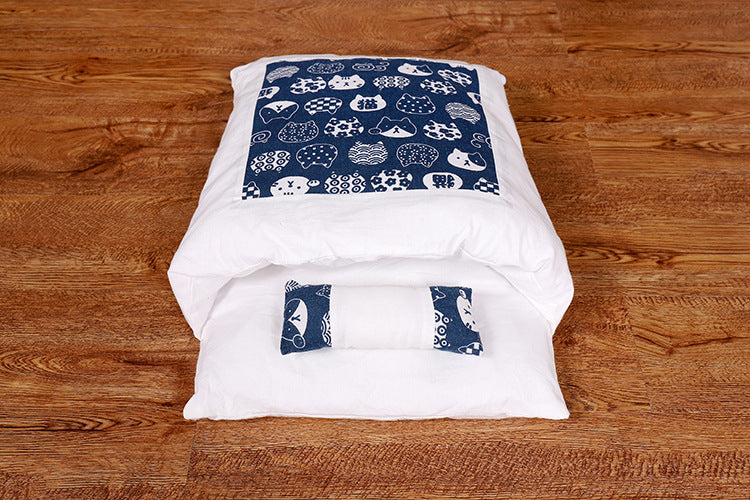 Japanese style Comfortable Sleeping Cat Bag - Nekoby Japanese style Comfortable Sleeping Cat Bag