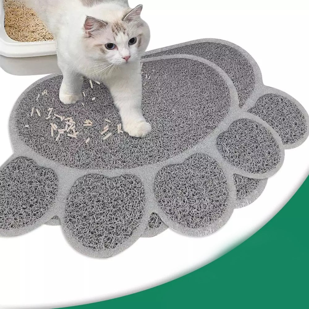 Waterproof Mat Pet Cat Litter Double Layer Litter Cat Bed Pads Trapping Pets Litter Box Mat Pet Product Bed For Cats Accessories - Nekoby Waterproof Mat Pet Cat Litter Double Layer Litter Cat Bed Pads Trapping Pets Litter Box Mat Pet Product Bed For Cats Accessories