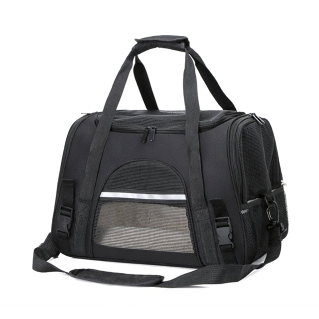 Smart Cat Foldable Carrier bag - Nekoby Smart Cat Foldable Carrier bag Black