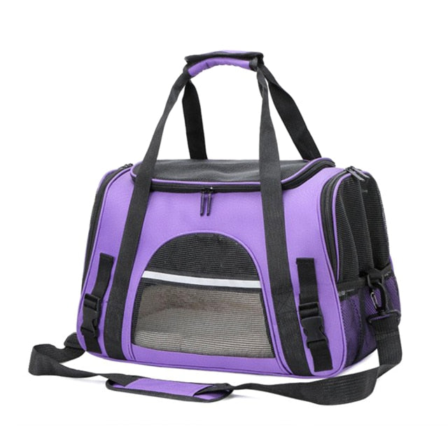Smart Cat Foldable Carrier bag - Nekoby Smart Cat Foldable Carrier bag Purple