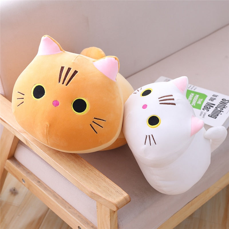 Cute best sale cat cushion