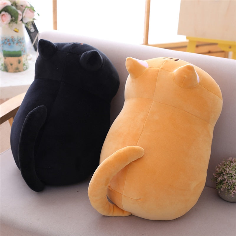Color Cute Soft Cat Plush Pillow Sofa Cushion - Nekoby Color Cute Soft Cat Plush Pillow Sofa Cushion