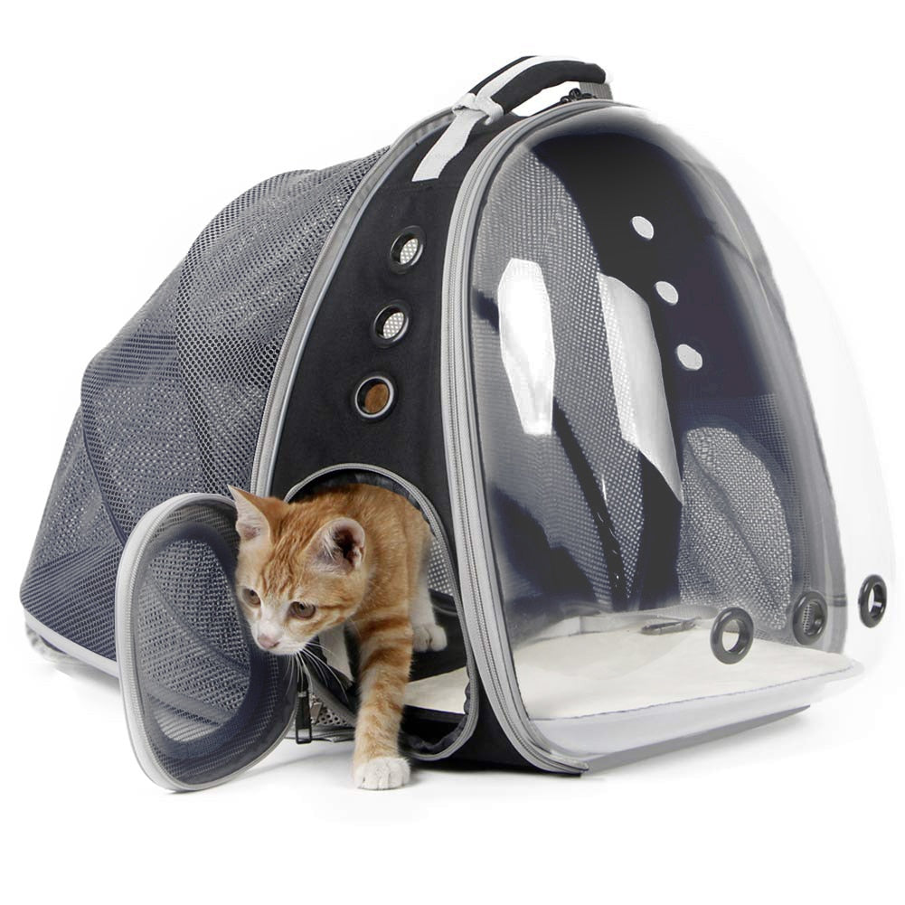 Cat Carrier Backpack Expandable Tent Bed - Nekoby Cat Carrier Backpack Expandable Tent Bed