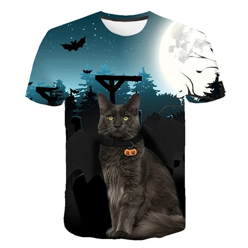 Nekoby Cat Tee Series: Bat Cat - Nekoby Nekoby Cat Tee Series: Bat Cat 120