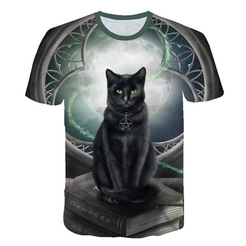 Nekoby Cat Tee Series: Magic Circle - Nekoby Nekoby Cat Tee Series: Magic Circle 120