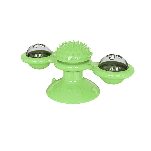 Cat Toys - Windmill - Nekoby Cat Toys - Windmill green
