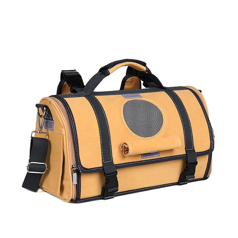 Satchet Cat Carrier Bags Breathable Pet Carriers - Nekoby Satchet Cat Carrier Bags Breathable Pet Carriers Yellow / L