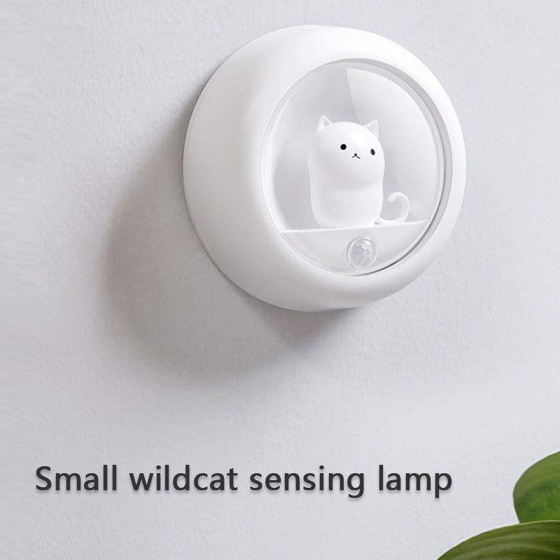 Motion Sensor Night Light with Built-in Rechargeable Battery for Wall Closet Bedroom Bathroom Nursery Kitchen Hallway Stairs, Natural White LED - Nekoby Motion Sensor Night Light with Built-in Rechargeable Battery for Wall Closet Bedroom Bathroom Nursery Kitchen Hallway Stairs, Natural White LED
