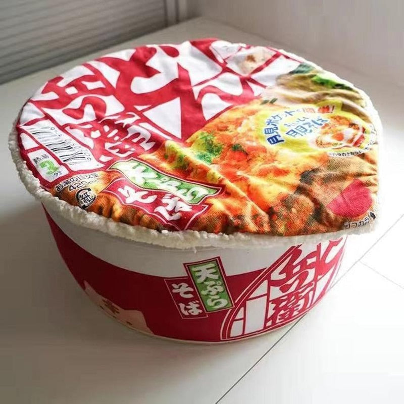 Cup Noodle Ramen Cat Bed - Nekoby Cup Noodle Ramen Cat Bed