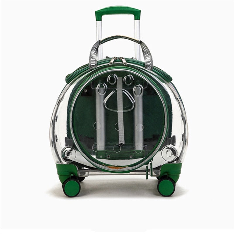 Travel Pet Trolley + Backpack 2 in 1 - Nekoby Travel Pet Trolley + Backpack 2 in 1