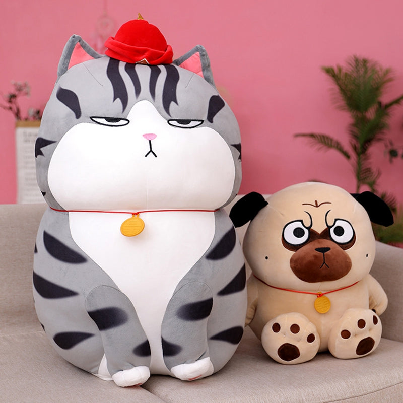 Fat Lazy Emperor Cat Plush toy - Nekoby Fat Lazy Emperor Cat Plush toy