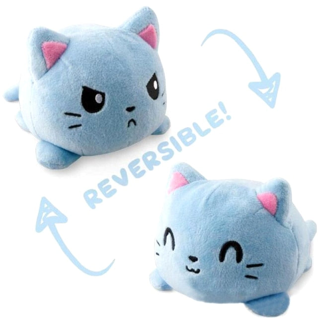 Kawaii Reversible Cat Plush Stuffed Toys - Nekoby Kawaii Reversible Cat Plush Stuffed Toys 20X15X15cm 2