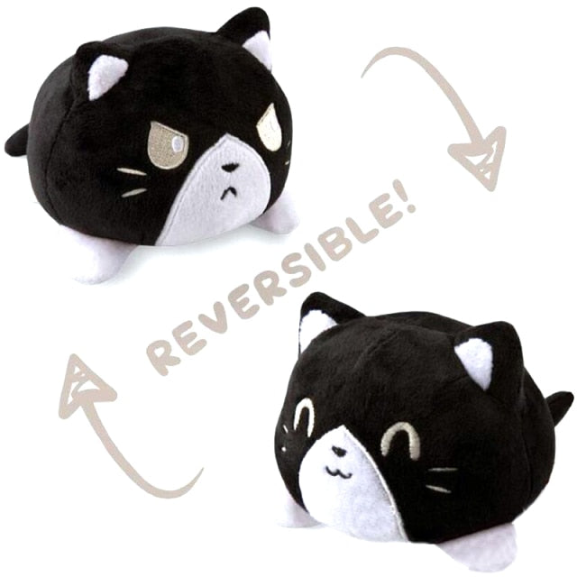 Kawaii Reversible Cat Plush Stuffed Toys - Nekoby Kawaii Reversible Cat Plush Stuffed Toys 20X15X15cm 3