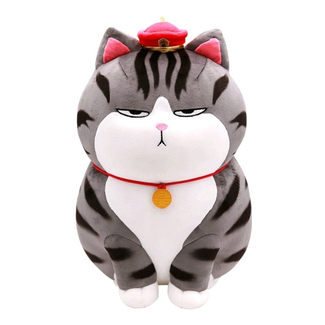 Fat Lazy Emperor Cat Plush toy - Nekoby Fat Lazy Emperor Cat Plush toy Plush Toys / 45cm