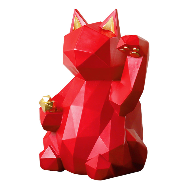 Resin Sculpture Lucky Cat Statue - Nekoby Resin Sculpture Lucky Cat Statue