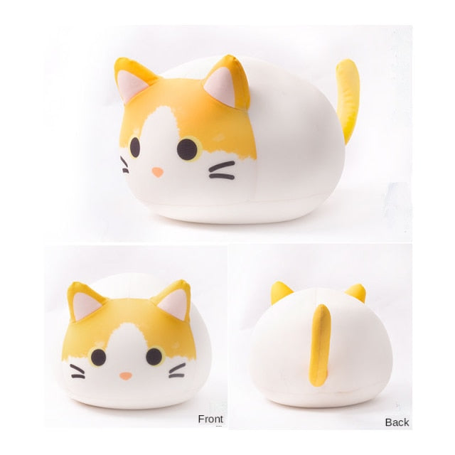 Colourful Soft Cute Plush Cat Pillow - Nekoby Colourful Soft Cute Plush Cat Pillow I / 32x22CM