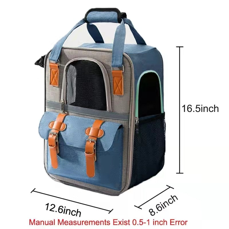 Nylon Foldable Cat Backpack Outdoor - Nekoby Nylon Foldable Cat Backpack Outdoor