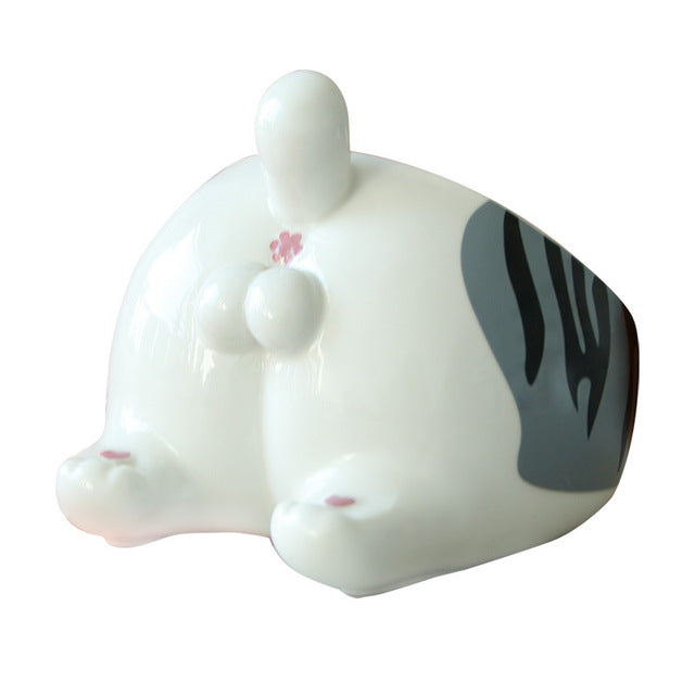 Kawaii New Design Cat Butt Ceramics Pet Bowl - Nekoby Kawaii New Design Cat Butt Ceramics Pet Bowl Mini A